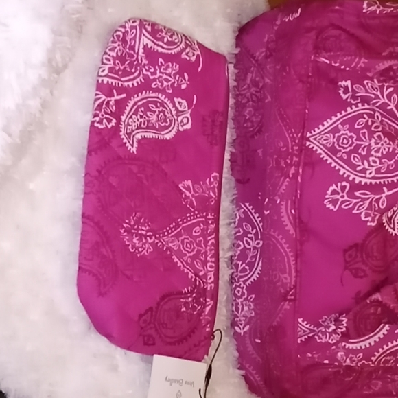 ‼️FREE‼️Vera Bradley Pink Stamped Paisley Backpack - Picture 8 of 10